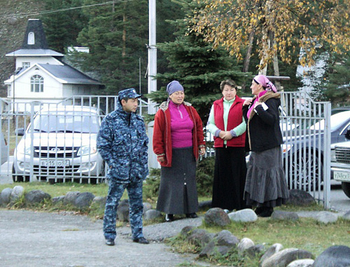 Кабардино-Балкария, поселок Эльбрус, октябрь 2012 г. Фото Луизы Оразаевой для "Кавказского узла"