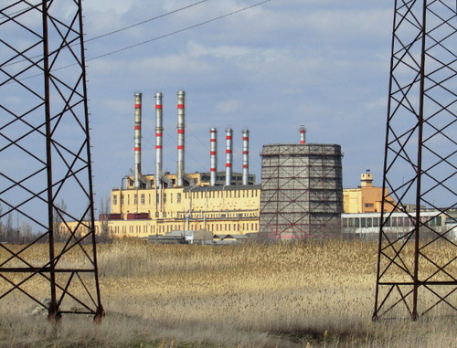 Завод "Химпром". Волгоград, апрель 2014 г. Фото Вячеслава Ященко для "Кавказского узла"