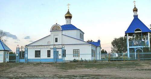 Николаевская церковь в селе Разночиновка (постройки начала XX века). Наримановский район Астраханской области. Фото: Виталий30 https://ru.wikipedia.org