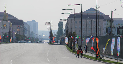 Грозный. Фото Магомеда Магомедова для "Кавказского узла"