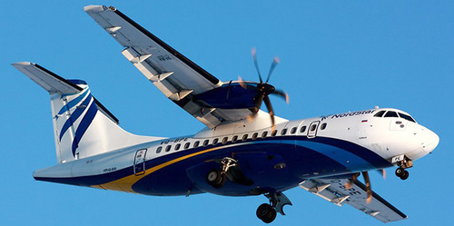 Самолёт авиакомпания-перевозчик NordStar ATR 42-500
Фото: Petr Gorbunov, https://vk.com/nordstar_airlines?z=photo-28842162_287462051%2Falbum-28842162_138913222%2Frev