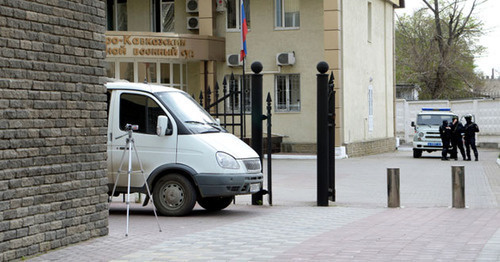 Северо-Кавказский окружной военный суд в Ростове-на-Дону. Фото Олега Пчелова для "Кавказского узла"