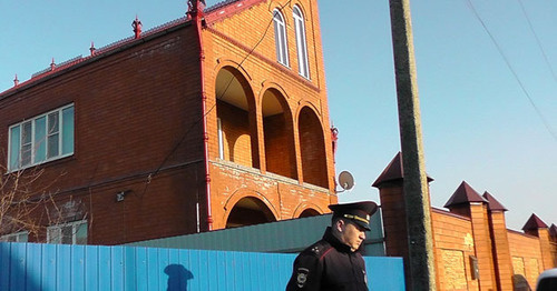 Дом Олега Петрова в станице Казанская. Фото Анны Грицевич для "Кавказского узла"