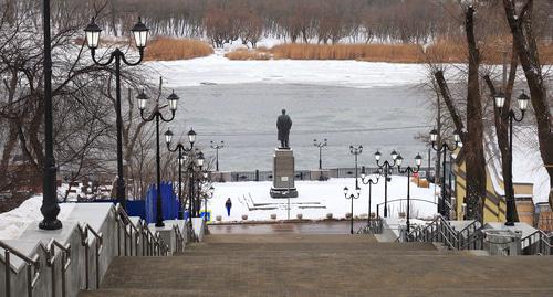 Казанская лестница в Ростове-на-Дону/ Фото http://rostov-gorod.ru/index/news/12849/688939/?sphrase_id=436673