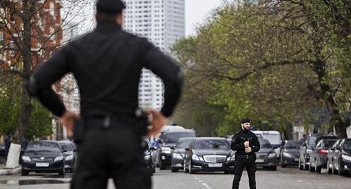 Сотрудники силовых структур. Чечня. Фото: REUTERS/Maxim Shemetov