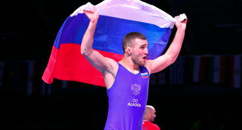  Давид Баев. Фото Кадр видео  UWW https://unitedworldwrestling.org/fr/node/5210  
