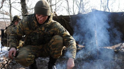 Военная часть спецназначения Фото:  Елена Синеок. ЮГА.ру