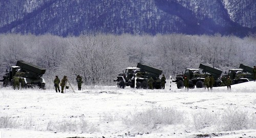 военные учения с привлечением беспилотников и армейской авиации 18.02.2020. Фото пресс-службы Министерства обороны РФ https://structure.mil.ru/structure/okruga/south/news/more.htm?id=12276305@egNews