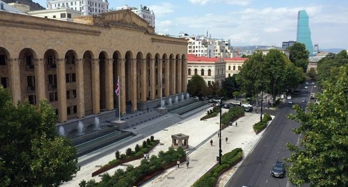 Здание парламента Грузии. Фото пресс-службы парламента Грузии
