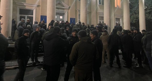 Участники акции протеста в Гагре, фото: https://t.me/DNAbkhazia/9229